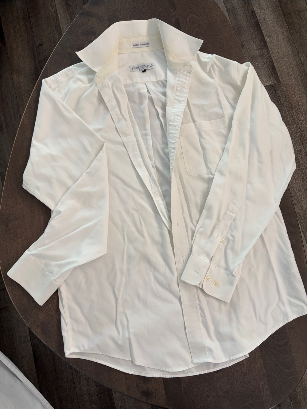 Joseph & Feiss White Men's Dress Shirt